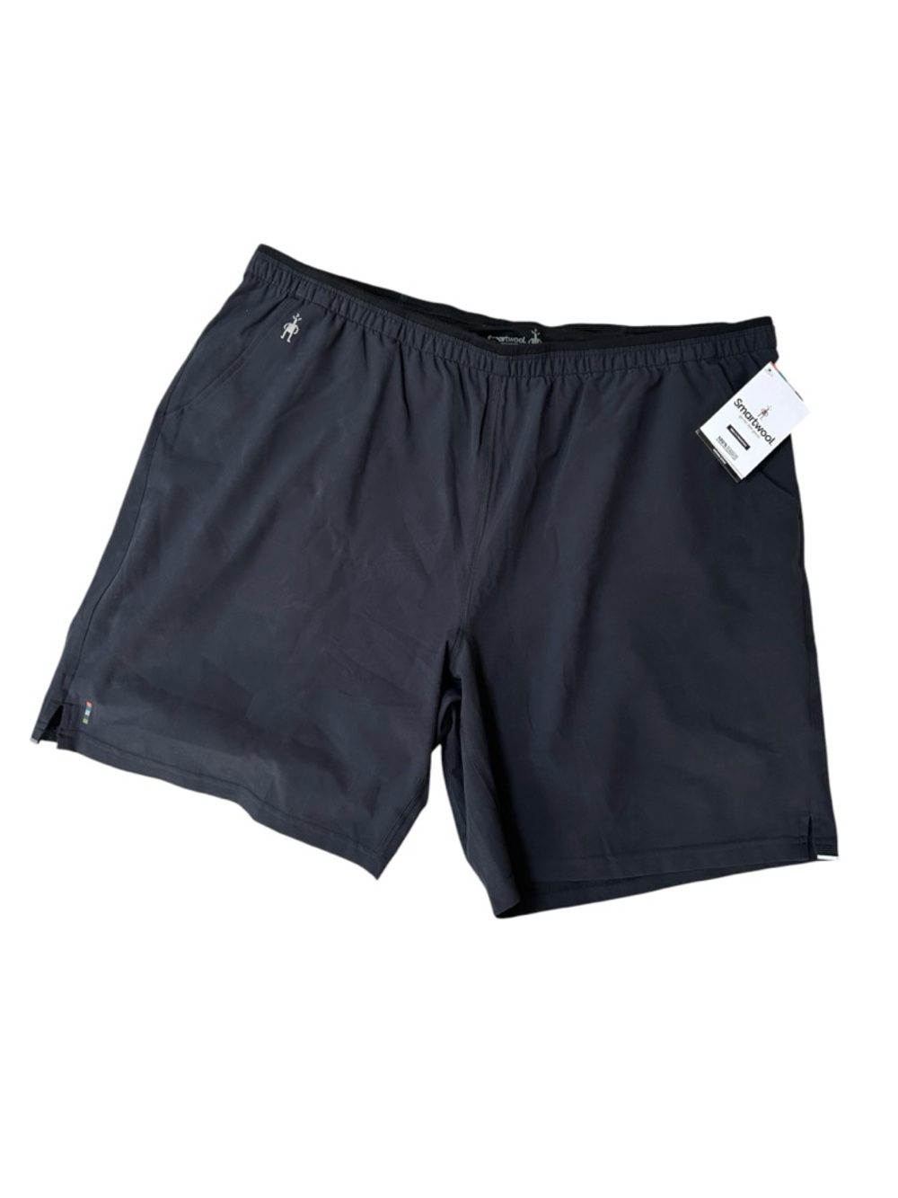 Smartwool Merino Wool Lined Performance Hiking Shorts Men Black XXL